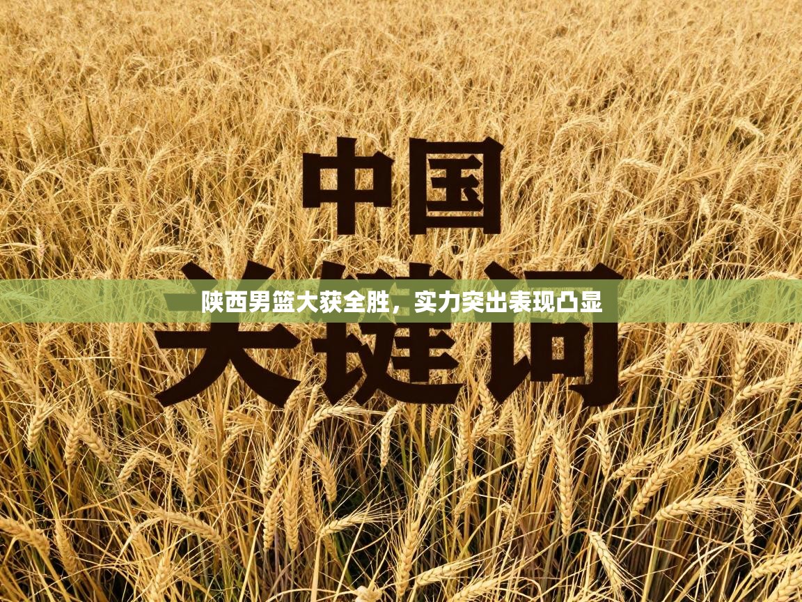 陕西男篮大获全胜，实力突出表现凸显